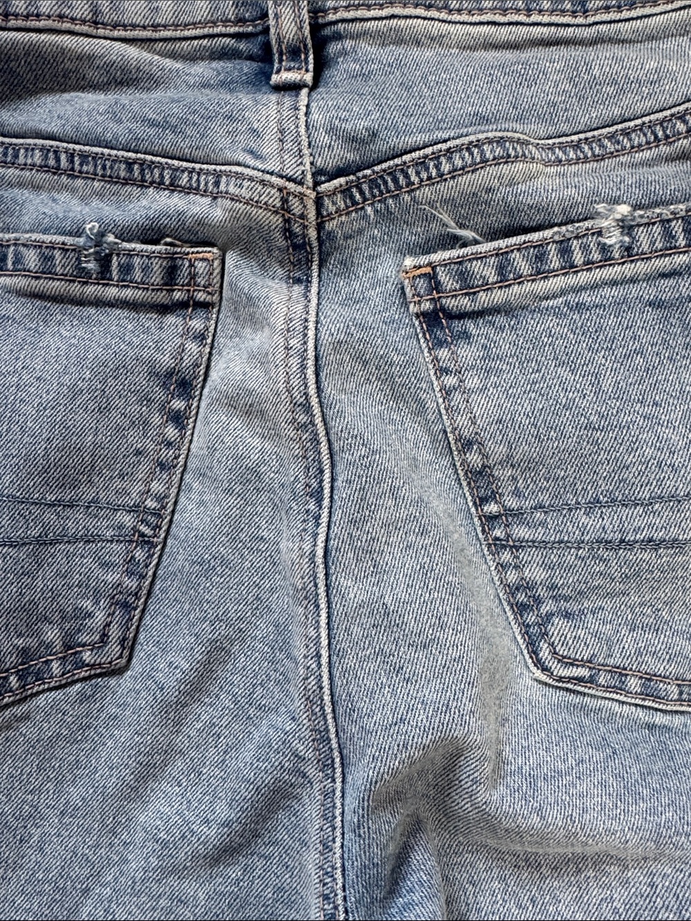American Eagle Strigid Jeans Side 0 Light Wash NEW - Picture 8 of 12